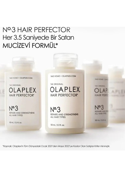 Olaplex No.3 Holiday Ornament - Yılbaşı Özel Mini Boy Bağ Güçlendirici ve Saç Kusursuzlaştırıcı - 50 ml