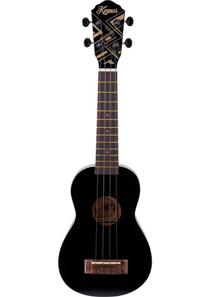 KUK-102-BK Soprano Ukulele Siyah