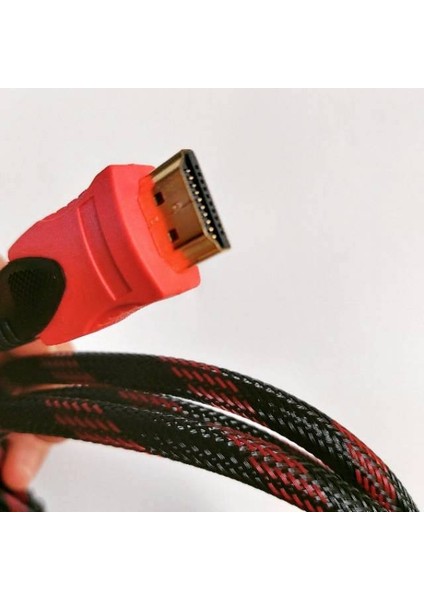 15 Metre 15mt Hdmı Kablo Projeksiyon Ile Hd Led Tv Smart 4k Tv Ara Hdmı Hd Hecdi Sargılı ip örgülü