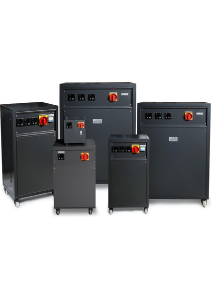 25 Kva Monofaze Servo Kontrollü Tam Otomatik Voltaj Regülatörü 140/240 V