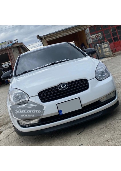Hyundai Accent Era 2006-2012 Uyumlu Üniversal Astra H Lip Esnek Ön Lip 2 Parça Tampon Altı Dil Karlık Ön Ek