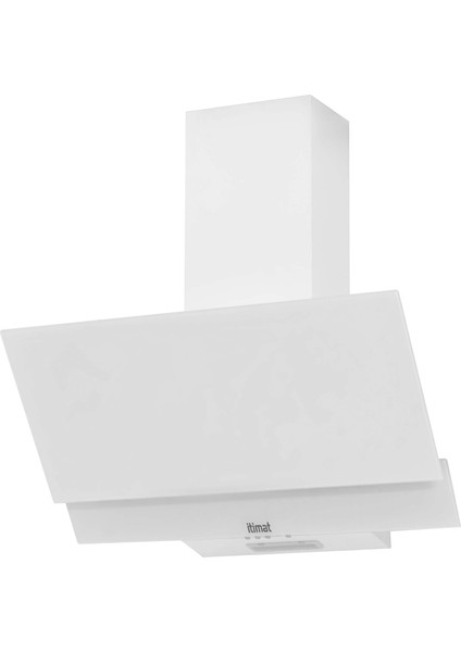 Itimat DV8030 Beyaz Cam Davlumbaz