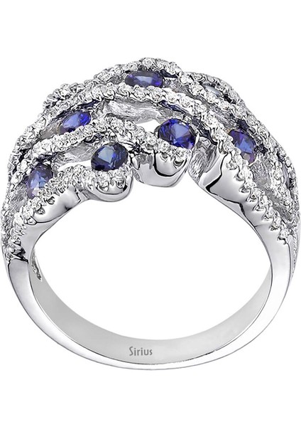Safir ve Pırlanta Taşlı Yüzük 0404R0305 modelleri