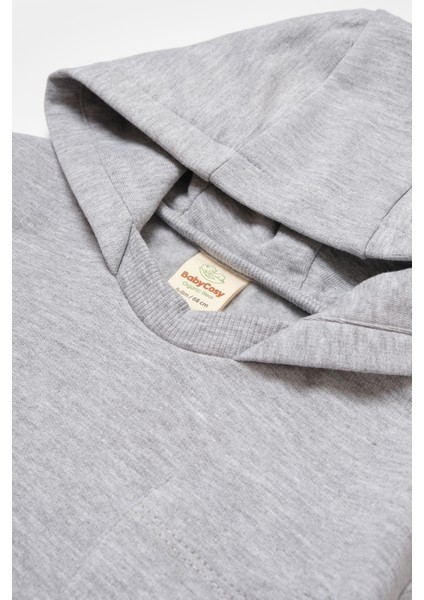 Babycosy Organik Kapüşonlu Sweatshirt & Pantolon Seti fırsatları
