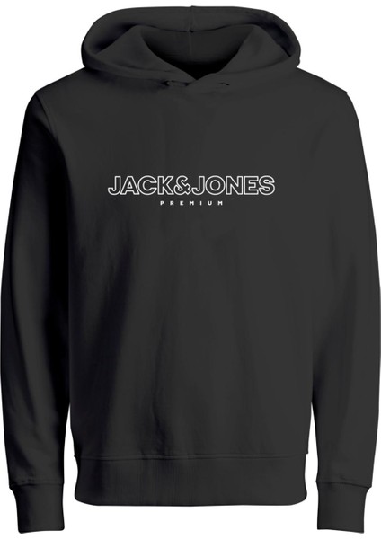 Jprblajason Branding Sweat Hood Erkek Siyah Sweatshirt 12249401-Black fırsatları