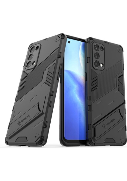 Oppo Reno 5 4g Destek Standlı Darbeye Dayanıklı Telefon Kılıfı (Yurt Dışından) fiyatları
