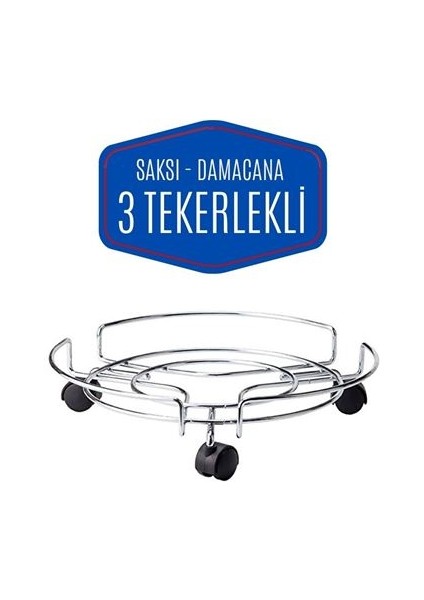 Tekerlekli Saksı Altlığı 425264