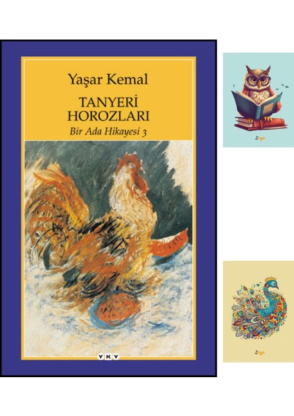 Tanyeri Horozları: Bir Ada Hikayesi 3 - Yaşar Kemal + Not Defterli seti