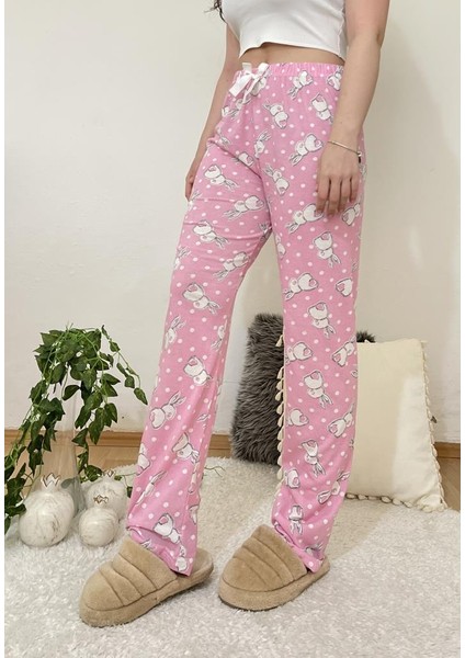 Kadın Pijama Altı Kurdeleli