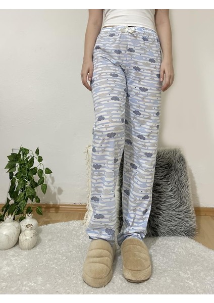 Kadın Pijama Altı Kurdeleli