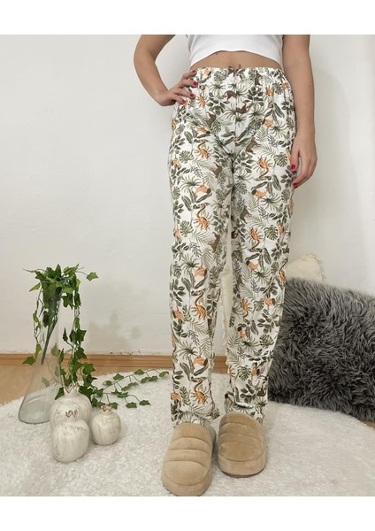 Kadın Pijama Altı Kurdeleli