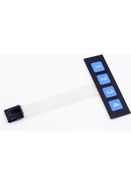 1x4 Membrane Matrix Tuş Takımı