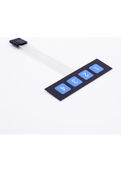 1x4 Membrane Matrix Tuş Takımı