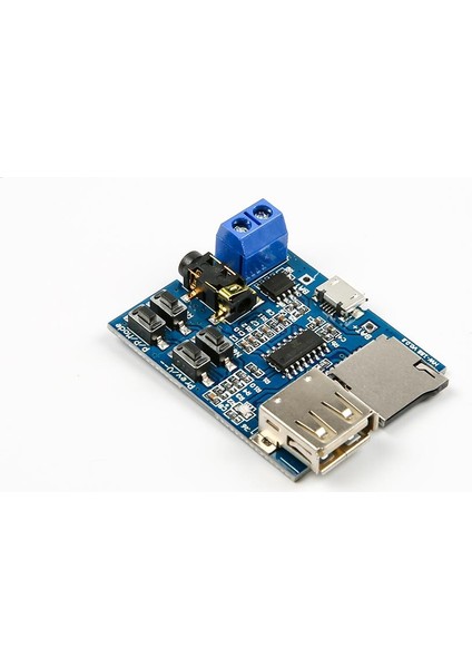 TF Kart ve USB Girişli Mp3 Oynatıcı Amplifikatör Dekoder Modülü