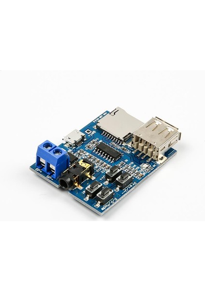 TF Kart ve USB Girişli Mp3 Oynatıcı Amplifikatör Dekoder Modülü