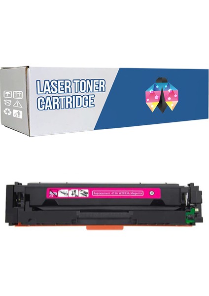 Canon CRG-055 I-Sensys LBP-662CDW 2.400 Syf Kırmızı Çipsiz Muadil Toner