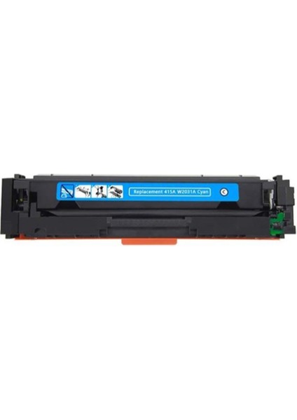 Canon CRG-055 2.400 Syf Mavi Çipsiz Muadil Toner
