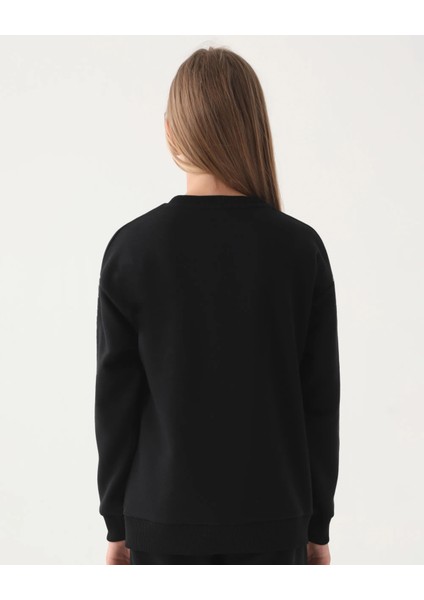 İki İplik Kız Çocuk Sweatshırt 351Q4JW fırsatları