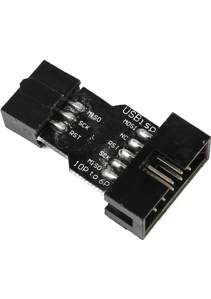 AVRISP USBASP STK500 için 10 Pini 6 Pine Dönüştürücü Kartı