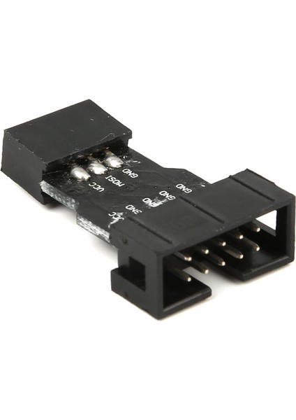 AVRISP USBASP STK500 için 10 Pini 6 Pine Dönüştürücü Kartı