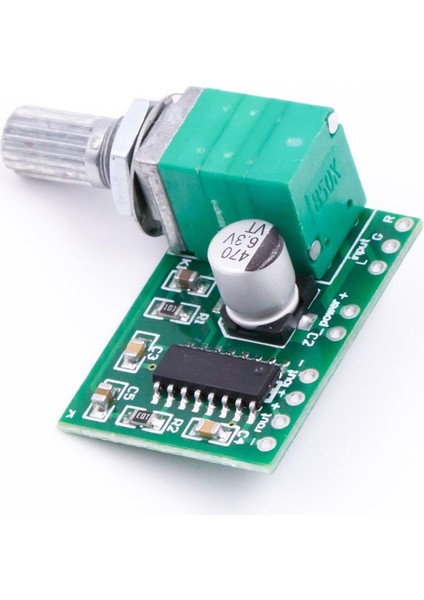 PAM8403 Mini 5V Dijital Ses Yükseltici (Potansiyometreli)