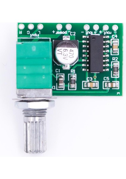 PAM8403 Mini 5V Dijital Ses Yükseltici (Potansiyometreli)