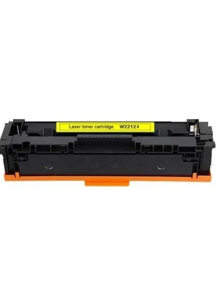 Hp 207A-W2212A Hp Color Laserjet Pro M255DW 1.250 Syf Sarı Çipli Muadil Toner