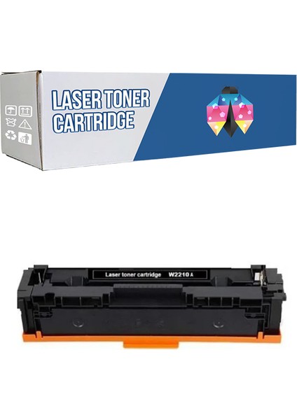 Hp 207X-W2210X Laserjet Pro Mfp M283CDW 1.350 Syf Siyah Çipsiz Muadil Toner