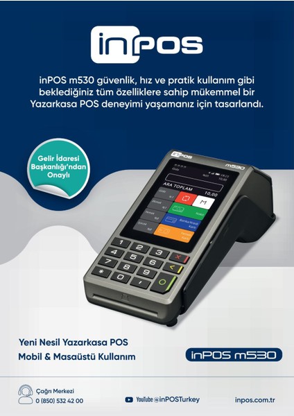 M530 Yeni Nesil Yazarkasa Pos indirimleri