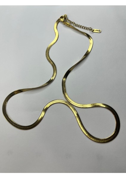 Italyan Yassı Zincir Kolye