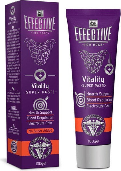 Effective Vitality Köpek Pastası 100G