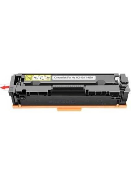 Hp 415A-W2032A Laserjet Pro Mfp M478FDN - M479DN Sarı 2.400 Syf Çipsiz Muadil Toner