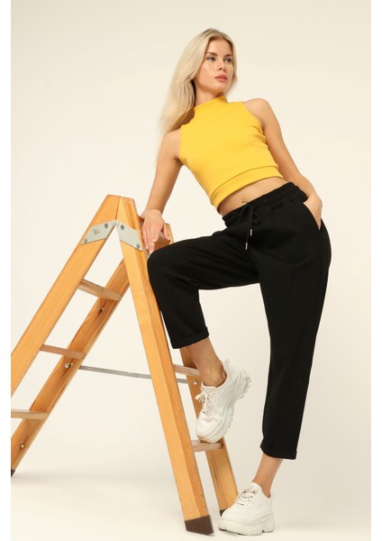 Kadın Dik Yaka Kolsuz Body fiyatları