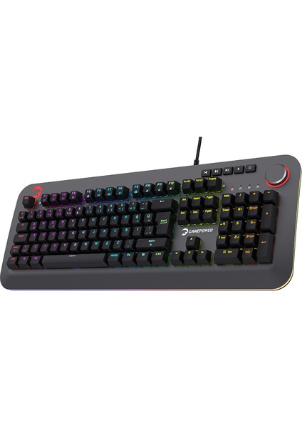 Starscream 60M Rgb Kırmızı Switch 60 Milyon Türkçe Q USB Suya Dayanıklı Optik Mekanik Gaming Klavye (3x Switch Hediyeli) 3 Yıl Garantili