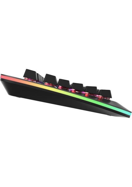 Starscream 60M Rgb Kırmızı Switch 60 Milyon Türkçe Q USB Suya Dayanıklı Optik Mekanik Gaming Klavye (3x Switch Hediyeli) 3 Yıl Garantili