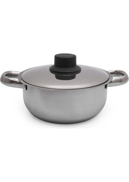 Paslanmaz Çelik Tencere Kalın Parlak Metal Hammade No.2 fiyatları