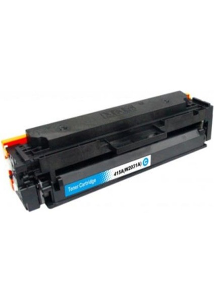 Hp 415A-W2031A Laserjet Pro Mfp M479FDW - M479FNW Mavi 2.400 Syf Çipsiz Muadil Toner fiyatları