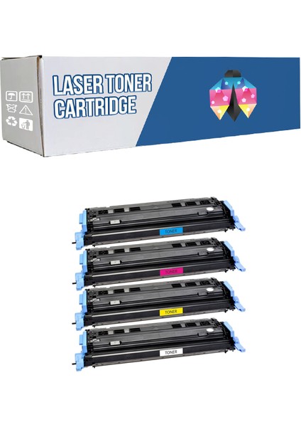 Canon CRG-707 Cmyk Set Muadil Toner