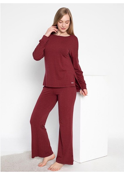 840.638 Kadın Kışlık Uzunkol Pijama Takım