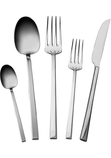 Theo 30 Parça 6 Kişilik Zarif Paslanmaz Çelik (18/10) Çatal Kaşık Bıçak Takımı fırsatları