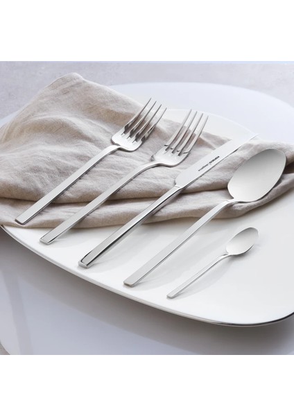 Theo 30 Parça 6 Kişilik Zarif Paslanmaz Çelik (18/10) Çatal Kaşık Bıçak Takımı indirimleri
