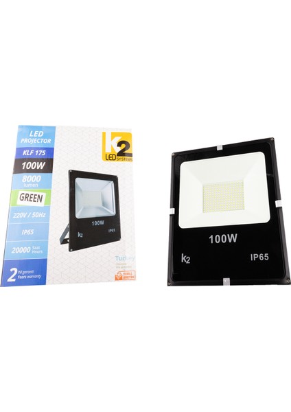 KLF172 30W Slim Döküm Smd LED Projektör Beyaz