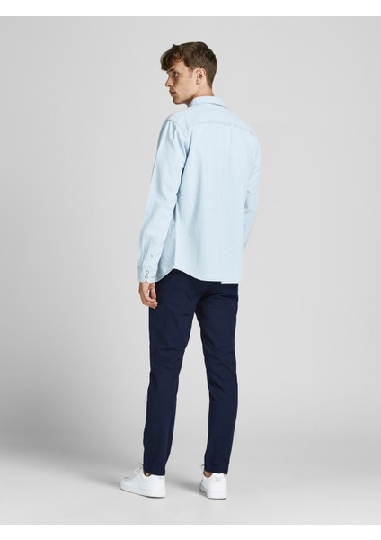 Erkek Chino Dar Kesim Lacivert Pantolon 12174309 fiyatları