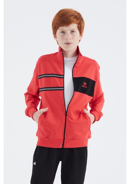 Fiesta Dik Yaka Erkek Çocuk Sweatshirt - 11183