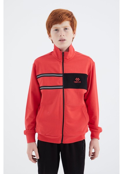 Fiesta Dik Yaka Erkek Çocuk Sweatshirt - 11183