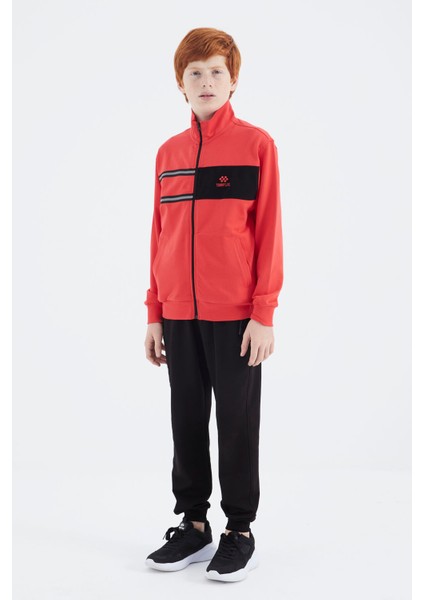 Fiesta Dik Yaka Erkek Çocuk Sweatshirt - 11183