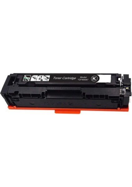 Canon CRG-054/CF540A/203A Siyah 1.400 Syf Muadil Toner