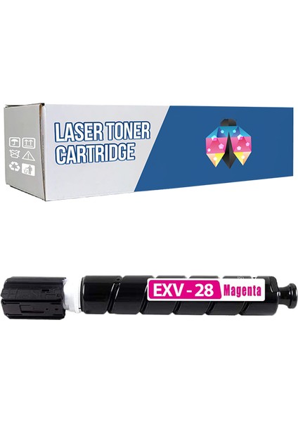 Canon Imagerunner Advance C5255 C-Exv-28 Kırmızı 38.000 Syf   Muadil Toner