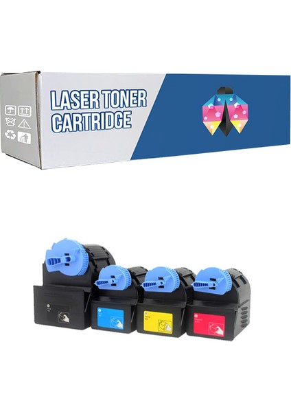 Canon Imagerunner C3580C-EXV-21 Cmyk 1 Set Muadil Toner