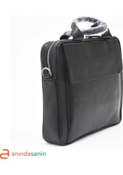 ® Gerçek Deri Bilgisayar Askılı Evrak Çantası Siyah Renk fiyatları